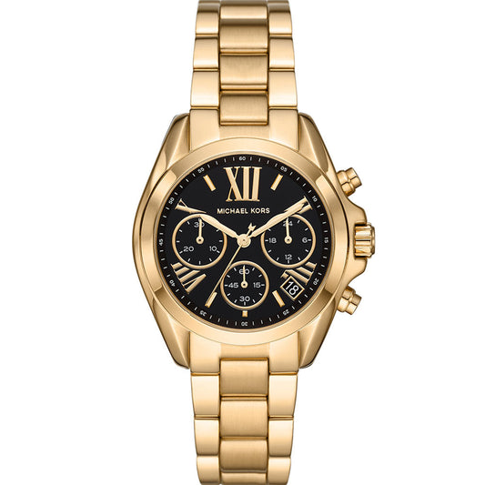 Michael Kors MK6959 Black Dial Gold Tone Womens Watch