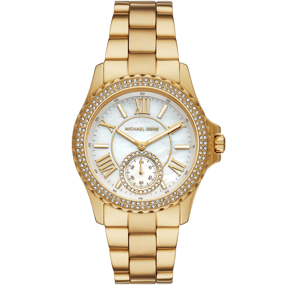 Michael Kors MK7401 Everest Gold Tone Mens Watch – Watch Frontier