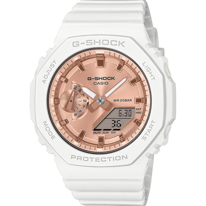 G-Shock GMAS2100MD-7 Pink Gold Metallic Dial Womens Watch