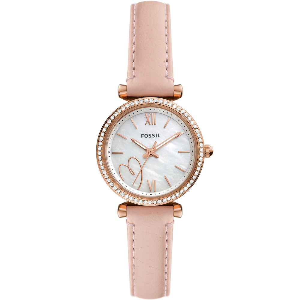 Fossil ES5268 Carlier Blush Pink Ladies Watch