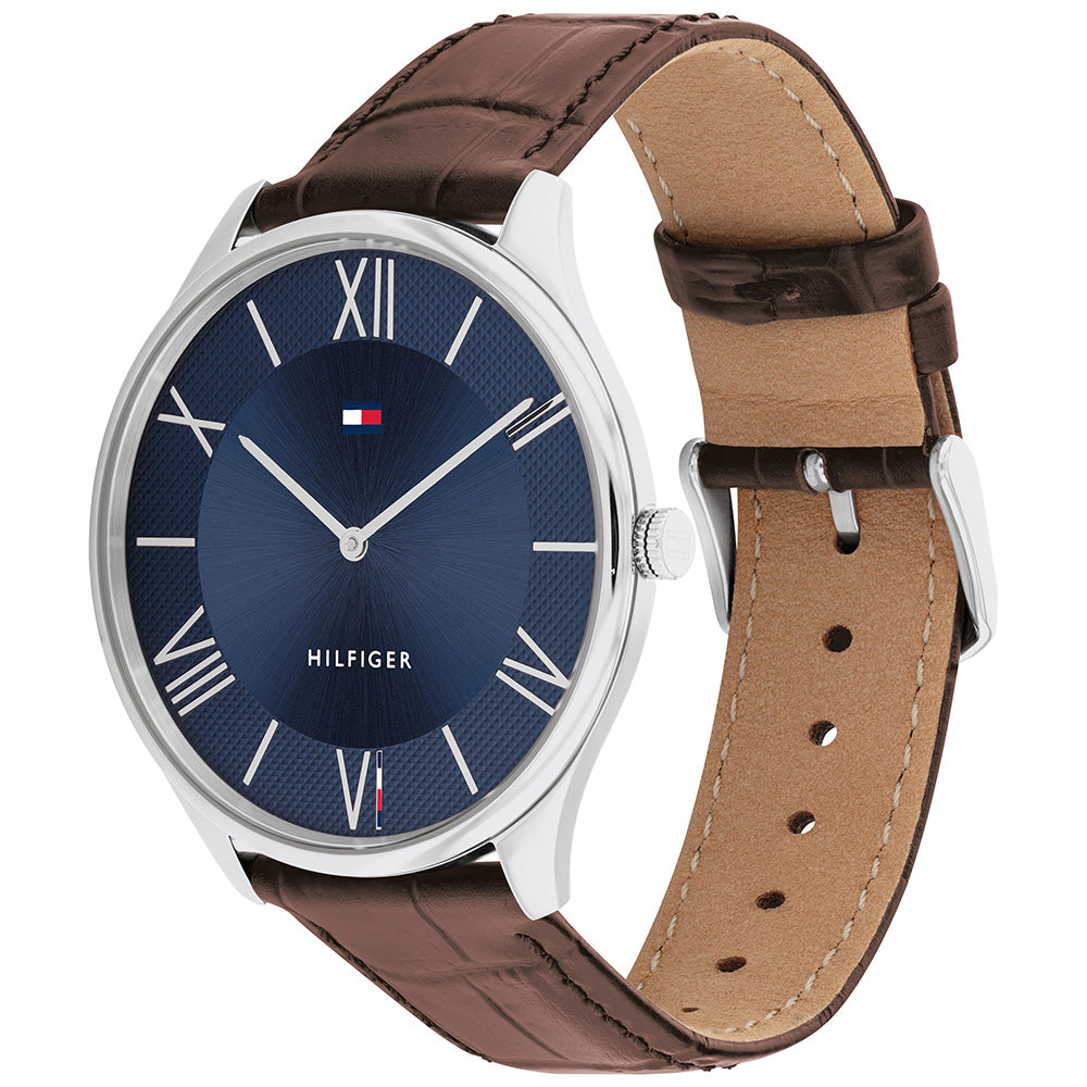 Tommy Hilfiger 1710536 Becker Brown Leather Mens Watch