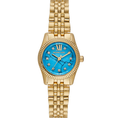 Michael Kors MK4813 Petite Lexington Gold Ladies Watch