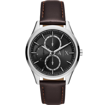 Armani Exchange AX1868 Multifunction Brown Leather Mens Watch